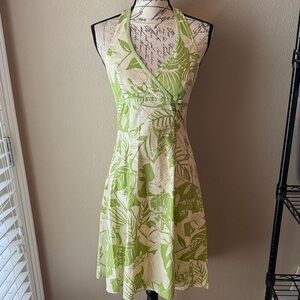 Hawaiian Halter Dress